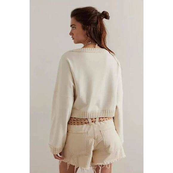 Free People Sweetness Sweatshirt - Oatmeal - Picture 8 of 8